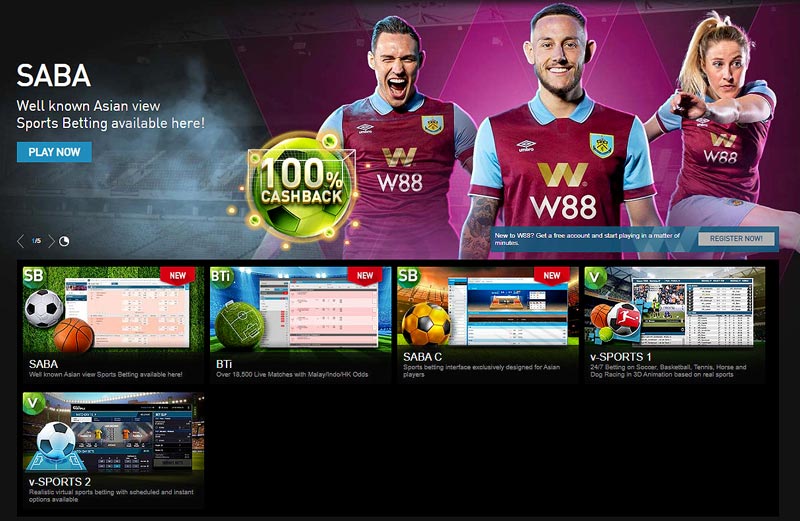 There are many betting rooms and betting methods at reputable bookmakers such as W88