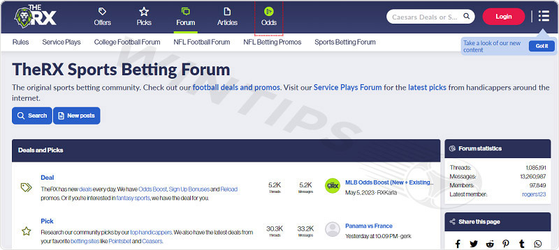 TheRX Sports Betting Forum