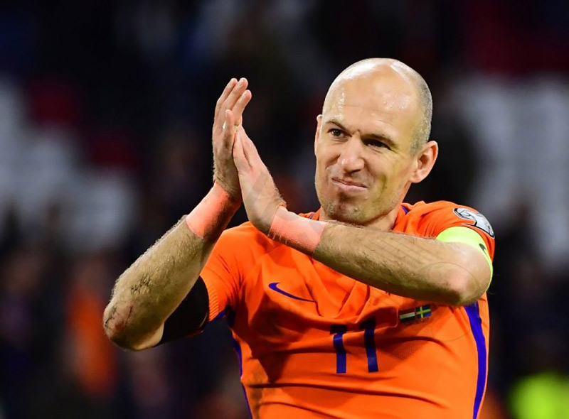 A. Robben is a player with a very classy left foot