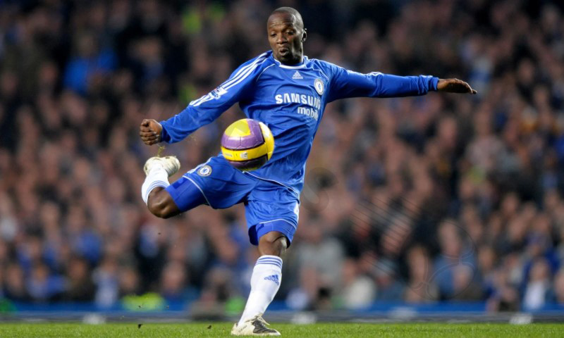 Defensive midfielder Claude Makelele