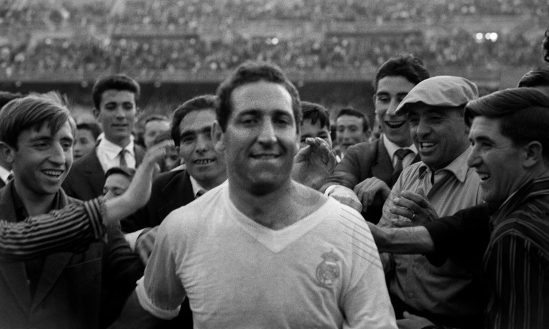 Francisco Gento is a monument to many generations of players