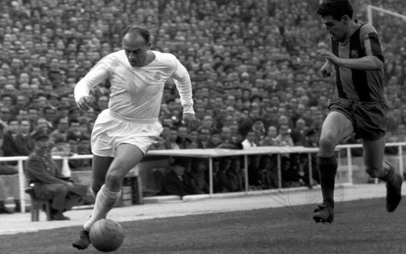 Excellent striker Di Stefano