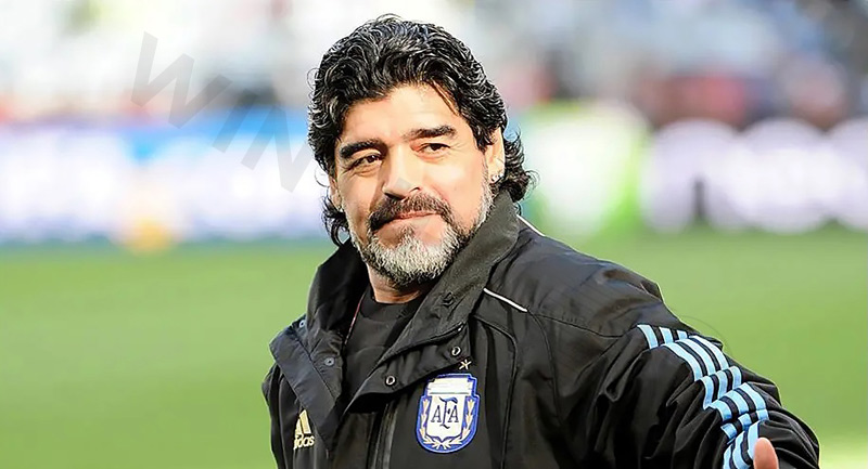 Diego Maradona – Former Argentine football legend