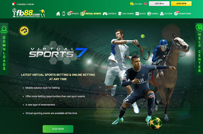 FB88 features a modern interface for virtual sports betting