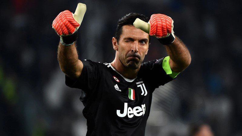 Great goalkeeper Gianluigi Buffon