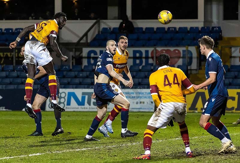 Mugabi was Motherwell’s star and played in Scotland