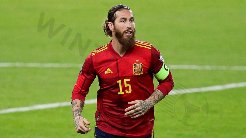 Ramos is the most capped player in the history of the Spanish team