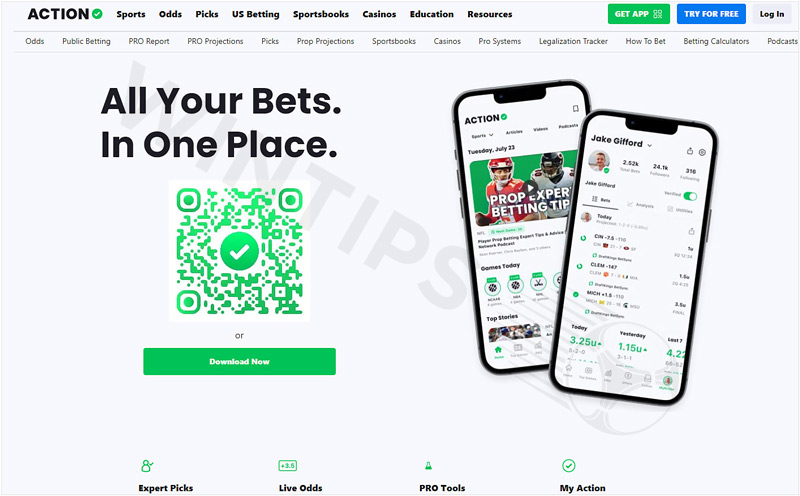 IG is famous for online sports betting - @ActionNetworkHQ