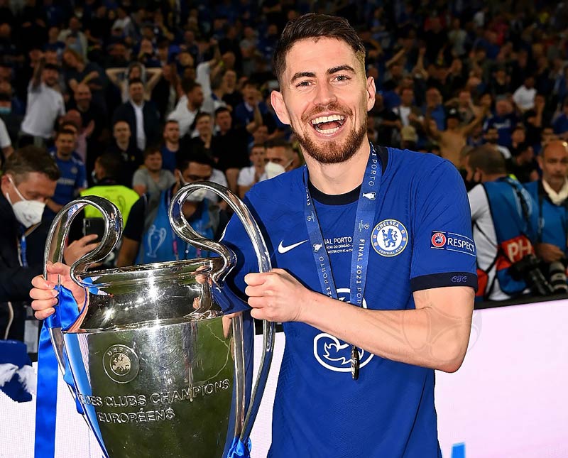 Jorginho’s 20/21 Champions League win with Chelsea