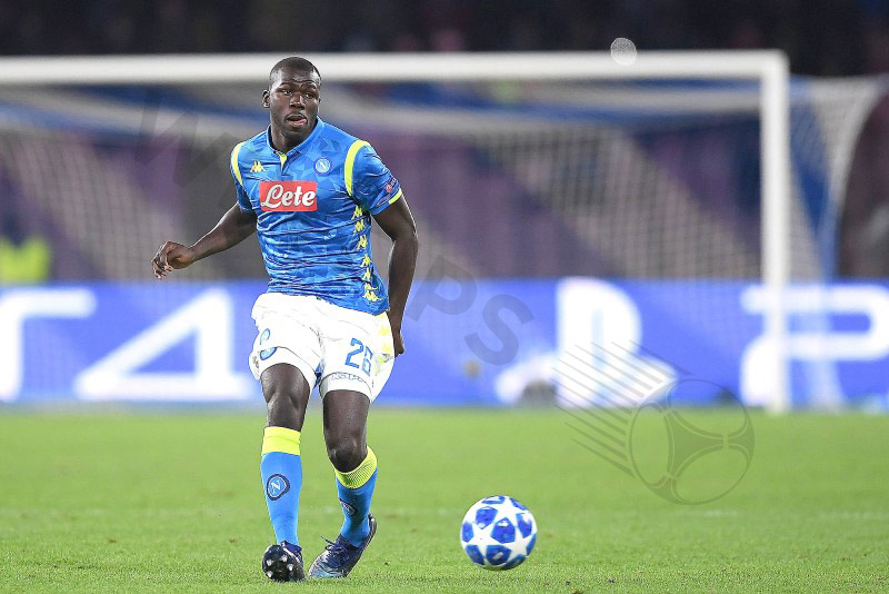 Koulibaly in Al-Hilal shirt