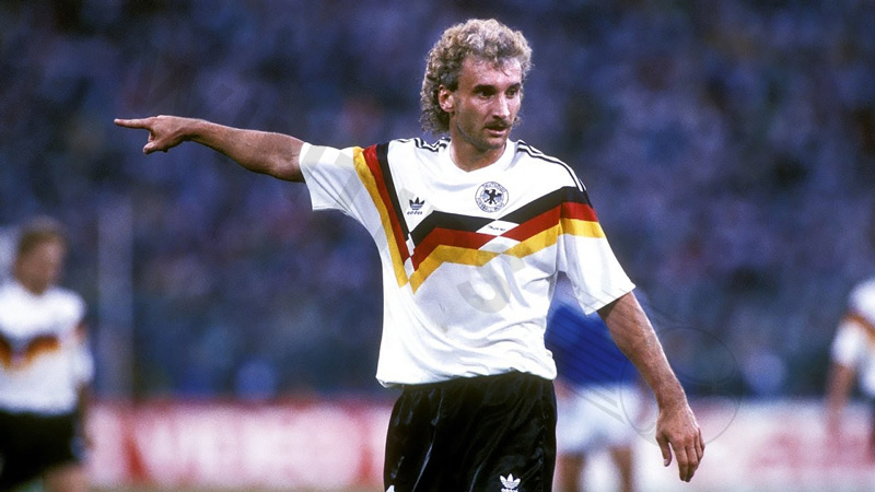 Rudi Voller won the World Cup in 1990