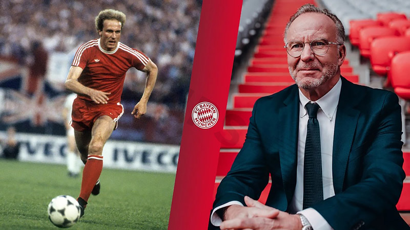 Rummenigge is one of the famous strikers