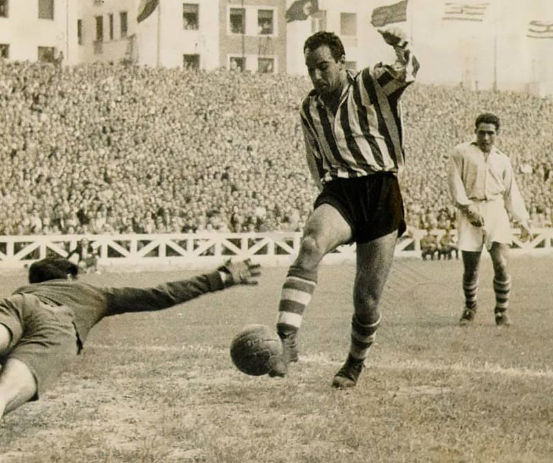 Telmo Zarra is considered the embodiment of “La Furia Roja”