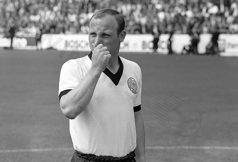 Uwe Seeler has remarkable scoring ability and a strong spirit