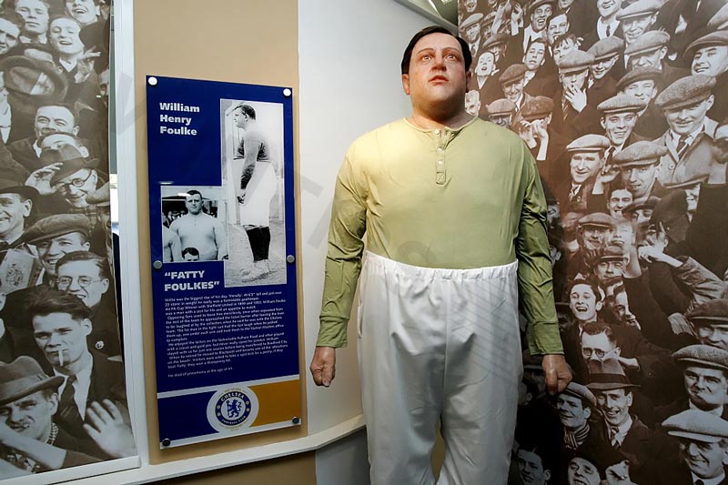 William Foulke used to be the heaviest player in football