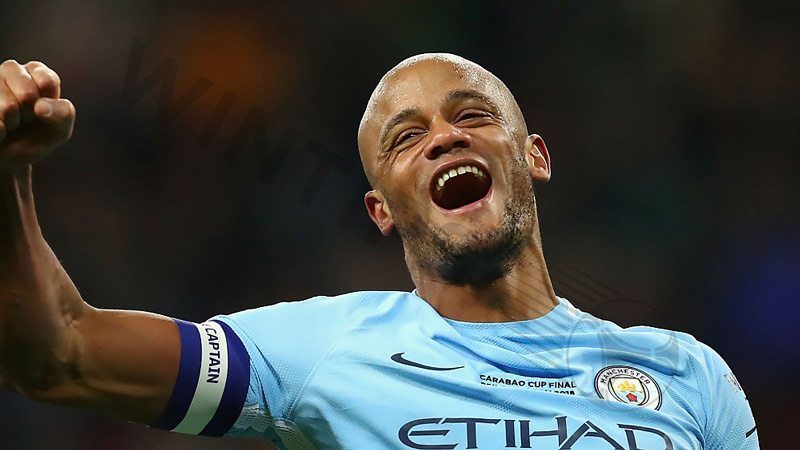 An exemplary centre-back, captain at Man City - V. Kompany