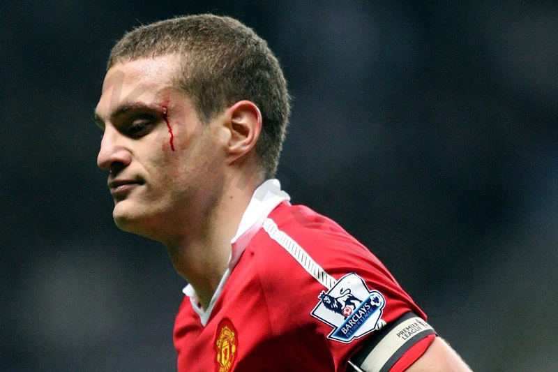 Serbian "steel" midfielder at Man Utd - N. Vidic