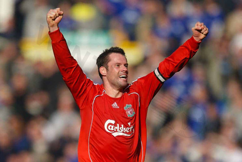 Liverpool's glorious history is associated with the name Jamie Carragher