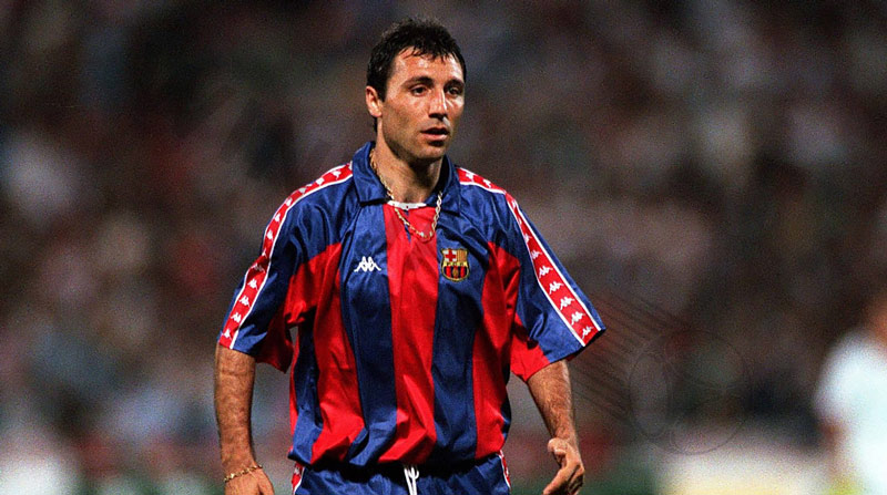 The most successful Bulgarian player at Barca - Stoichkov