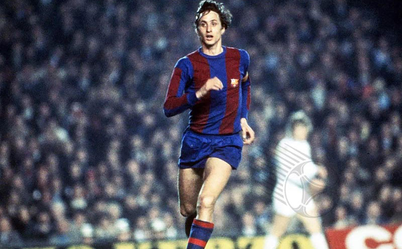 Cruyff is a unique player in the history of Dutch football and Barca