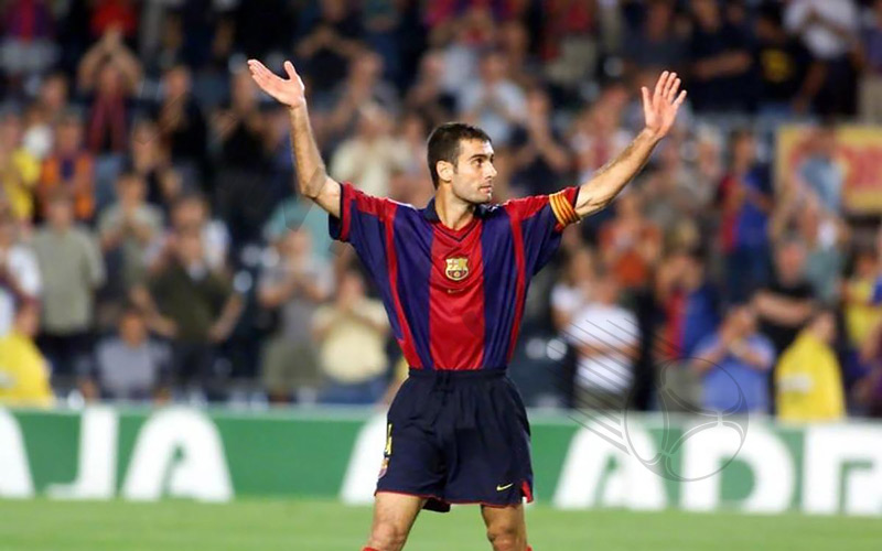 Josep "Pep" Guardiola Sala succeeded both as a player and coach of Barca