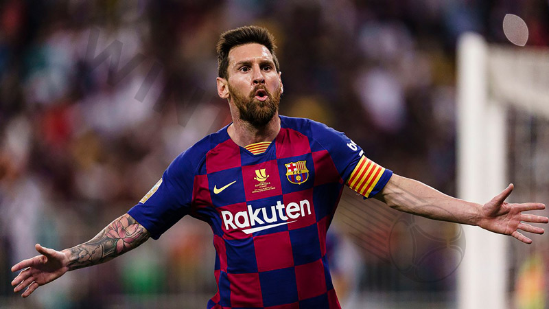 Messi's glorious career is associated with Barcelona