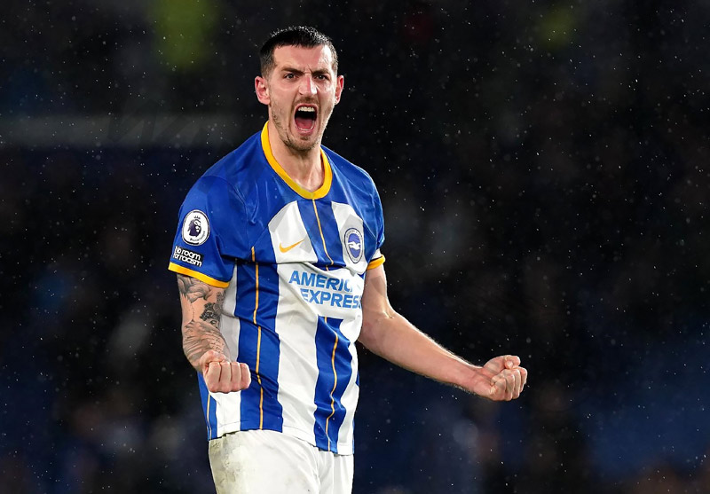 Brighton's exemplary and reliable captain Lewis Dunk