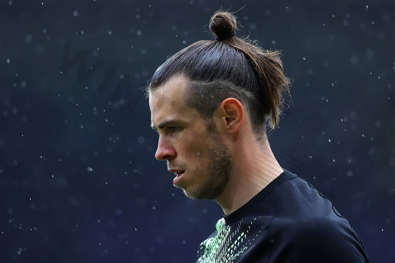 Giving up short hair, Gareth Bale decided to keep it long