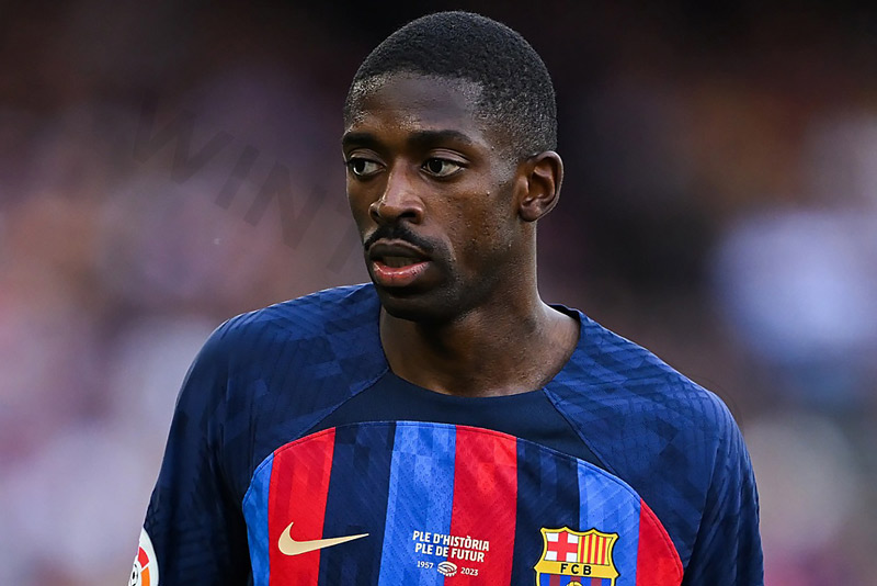 Former Dortmund star O. Dembele had the highest salary at Barca