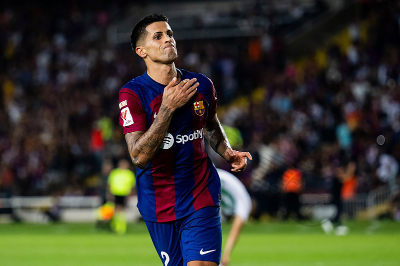 FC Barca are the right landing spot for Cancelo at the moment