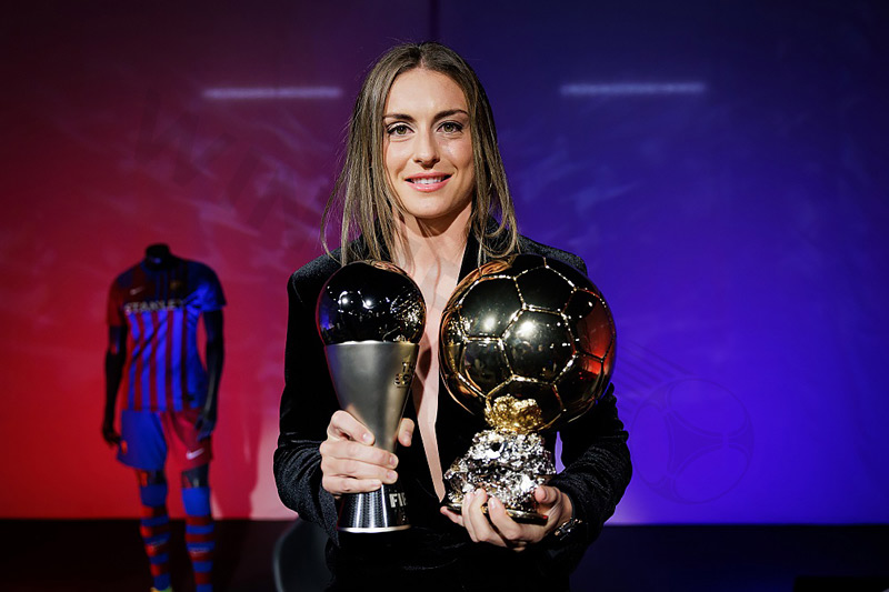 One of the pillars of the Barca women's team - Putellas