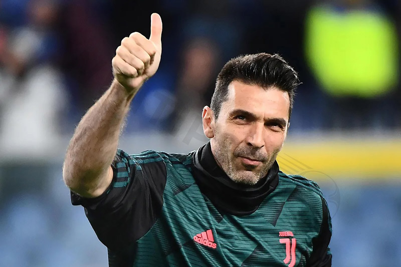 Legendary goalkeeper of world football and Italy - G. Buffon