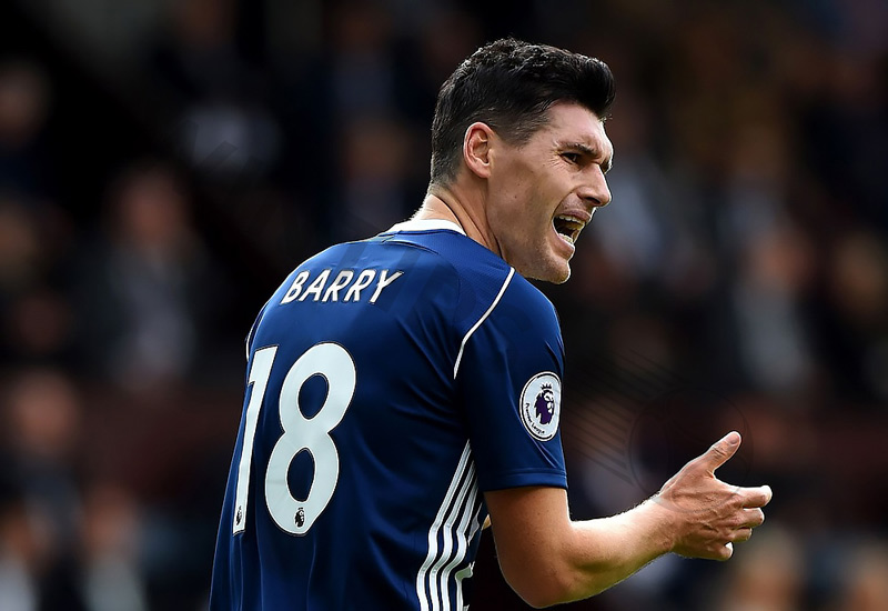 The famous number 18 player of Man City and Everton – Gareth Barry