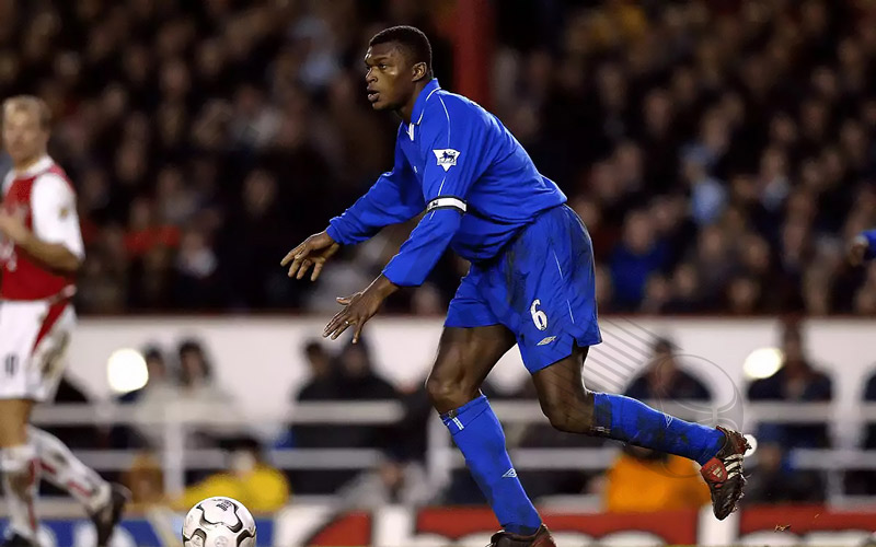 The legend wearing the best number 6 shirt of France – Marcel Desailly