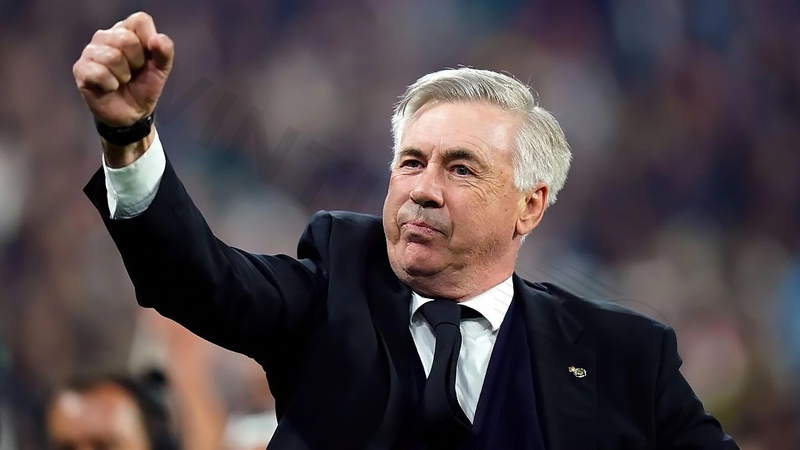 An old and extremely outstanding coach of Real Madrid – Carlo Ancelotti