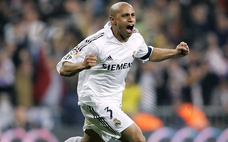 Legendary Brazilian full-back - Roberto Carlos