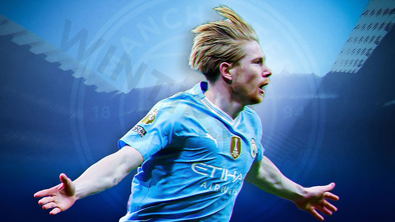 Star De Bruyne has beautiful long shots