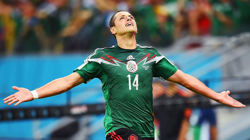 Top striker in both Man Utd and Mexico history - Javier Hernández