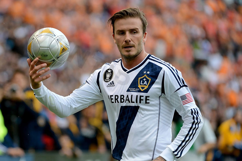 Football legend Beckham played football in MLS when he was over 32 years old