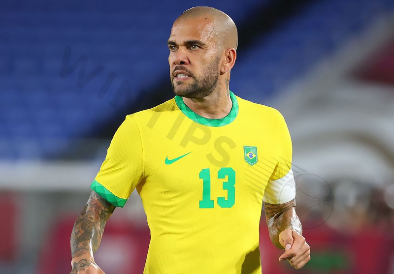 Former Brazil and Barcelona star Dani Alves