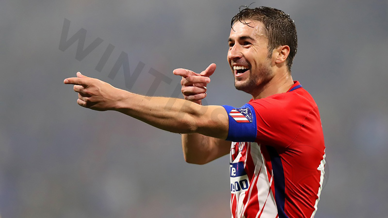 Midfielder Gabi received quite a few yellow cards while playing