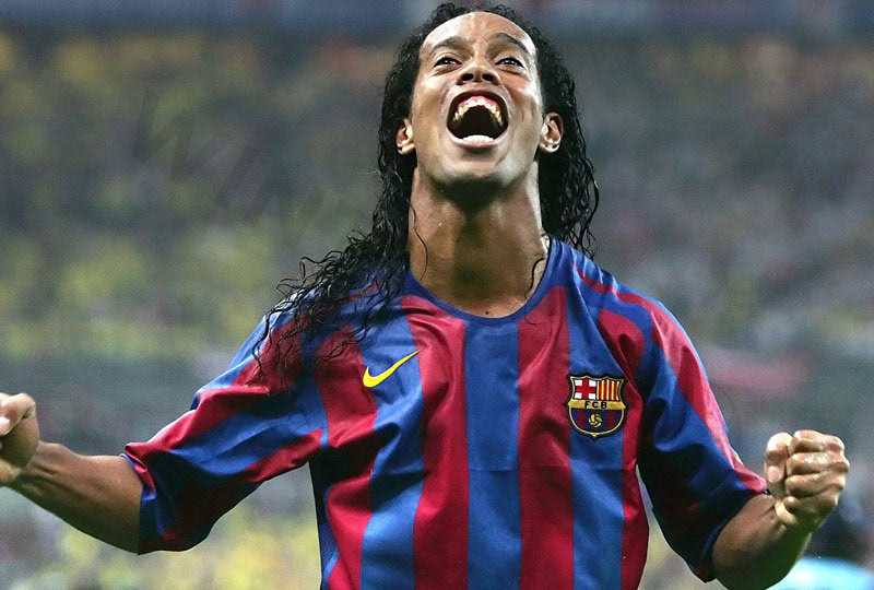 The inspiration of South American and Brazilian football - The legendary Ronaldinho