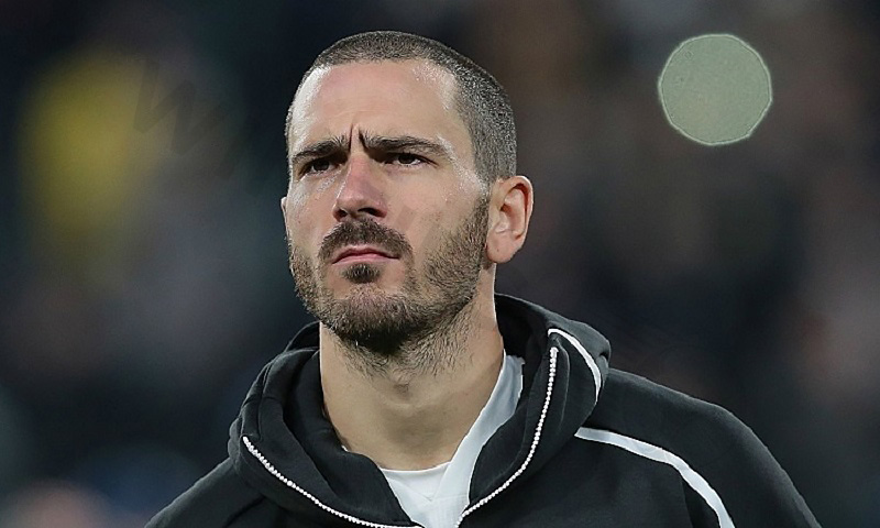 Legendary midfielder Bonucci of Juventus and Italy