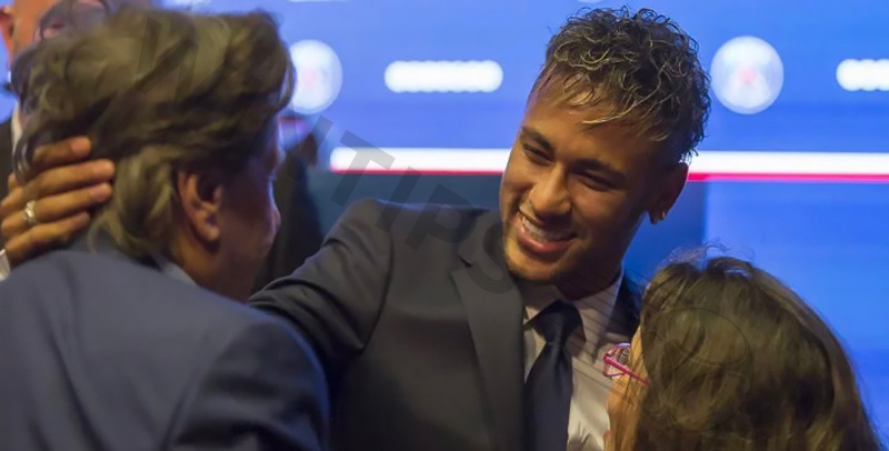 Neymar’s agent in Europe is Zahavi