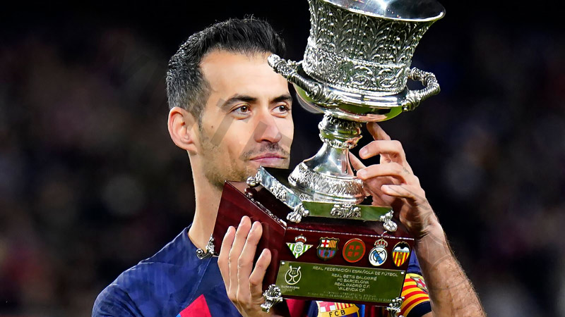 One of the highest central midfielders in the world – S. Busquets