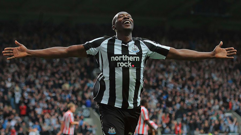 S. Ameobi is a famous player for Newcastle FC