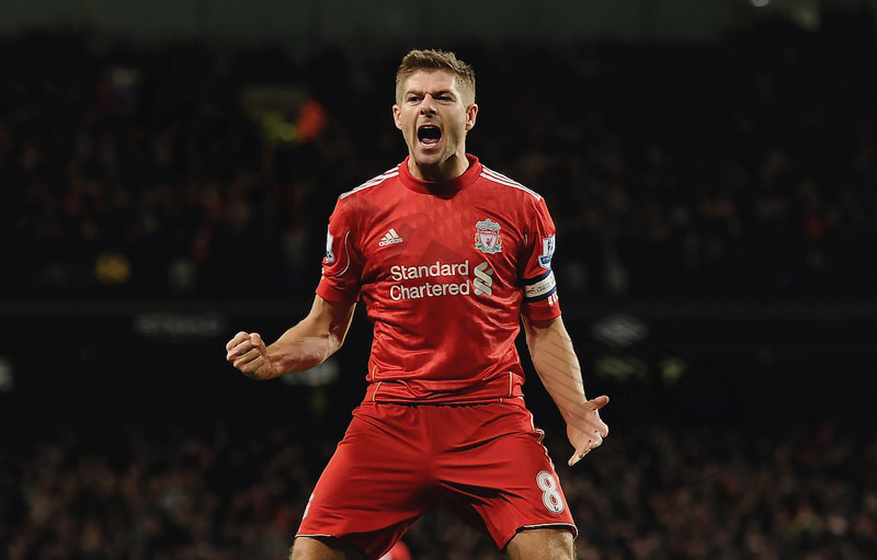 S. Gerrard is an immortal icon at Liverpool FC