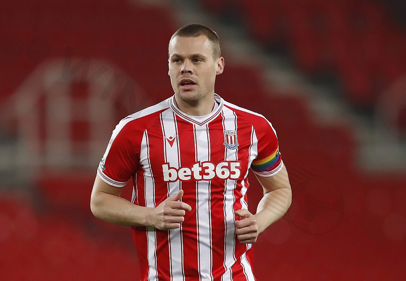 Stoke City captain midfielder Ryan Shawcross