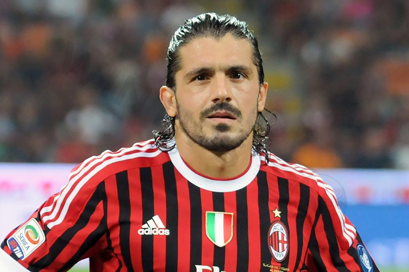 “The Butcher” was Gattuso’s nickname when he was playing