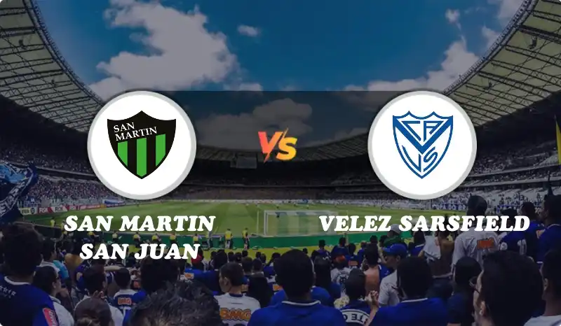 San Martin San Juan 1-2 Velez Sarsfield Highlight | Argentine Division 1
